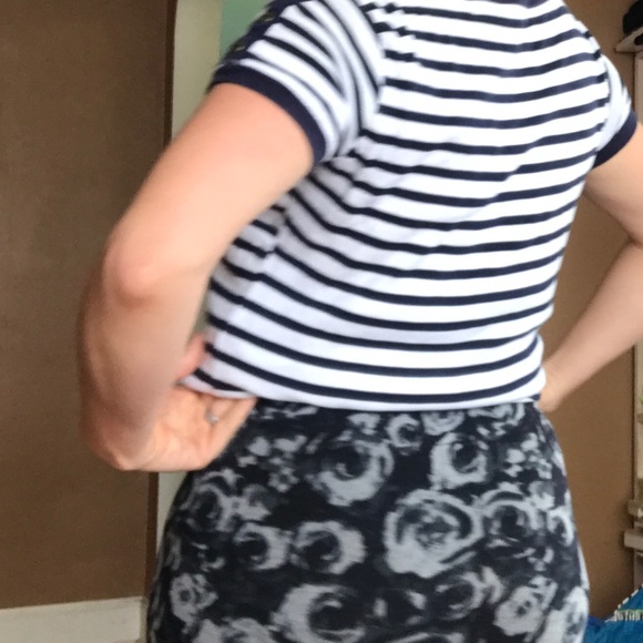 GRACE the perfect fit blue & white sailor tee - Picture 5 of 6